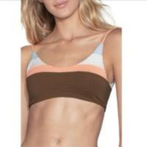Maaji Other - NWT - Maaji Multicolor Miranda Lanai Reversable Bralette Bikini Top Large